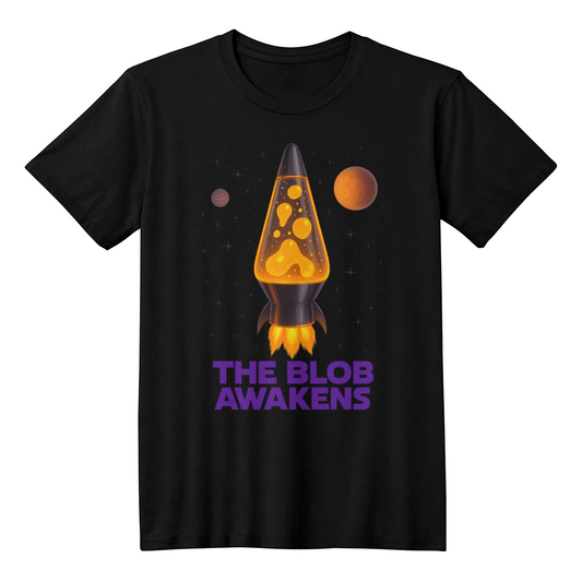 Rocket Ship to Mars Lava Lamp T-Shirt