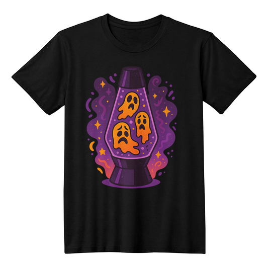 Halloween Ghost Lava Lamp T-Shirt – Spooky Weirdcore