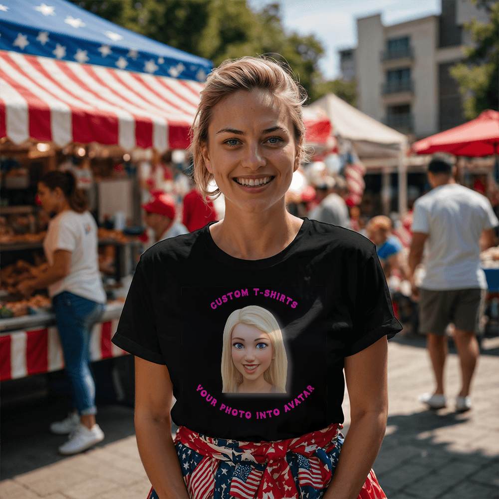 Custom T-Shirts - Turn Your Photo Into An Avatar