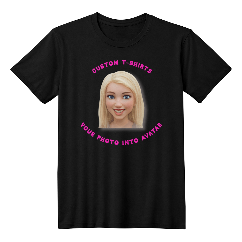 Custom T-Shirts - Turn Your Photo Into An Avatar