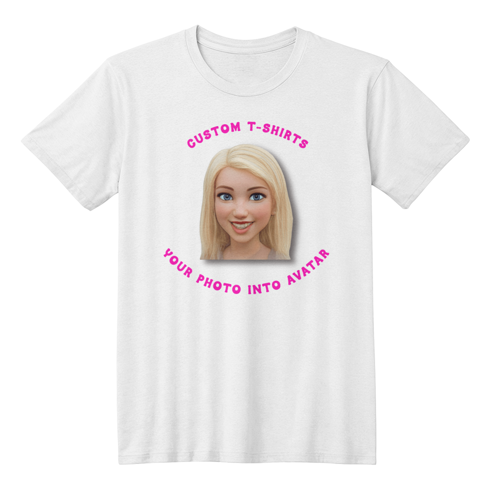 Custom T-Shirts - Turn Your Photo Into An Avatar