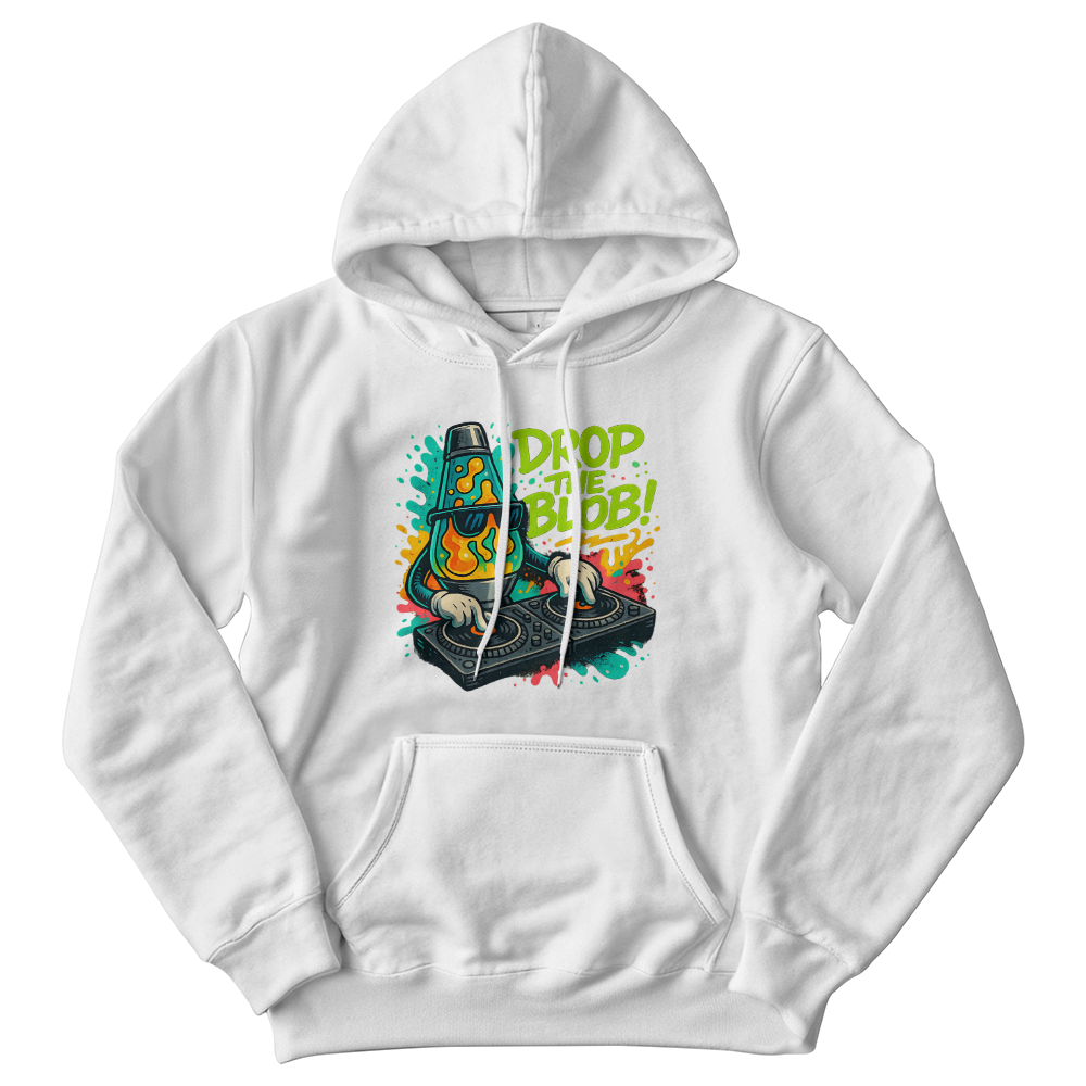 Funny DJ Lava Lamp Hoodie – Drop the Blob Meme