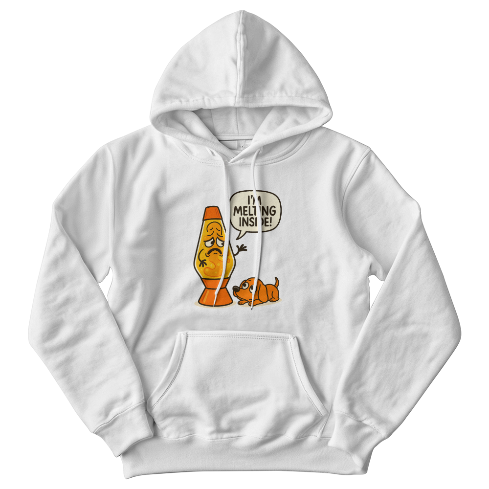 Funny Lava Lamp Hoodie – I'm Melting Inside Meme