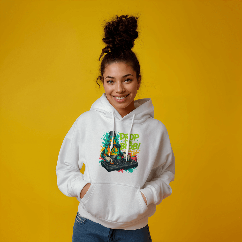 Funny DJ Lava Lamp Hoodie – Drop the Blob Meme