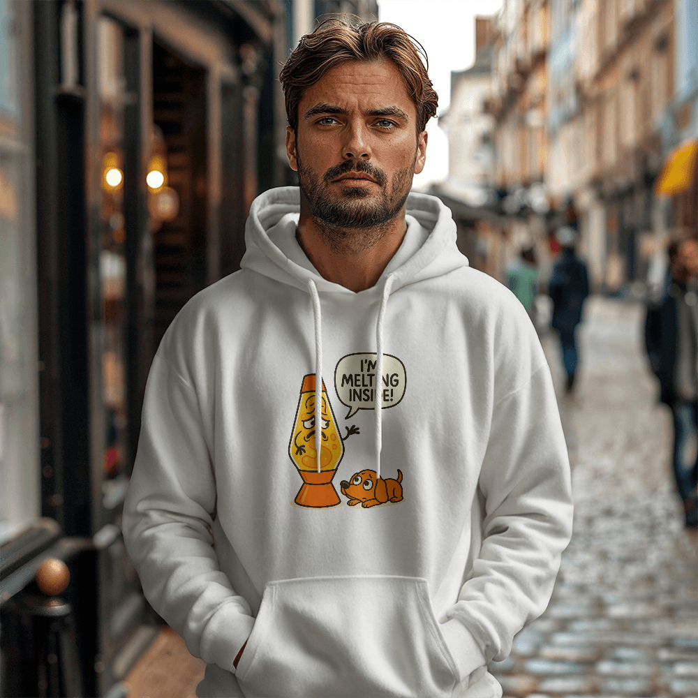 Funny Lava Lamp Hoodie – I'm Melting Inside Meme