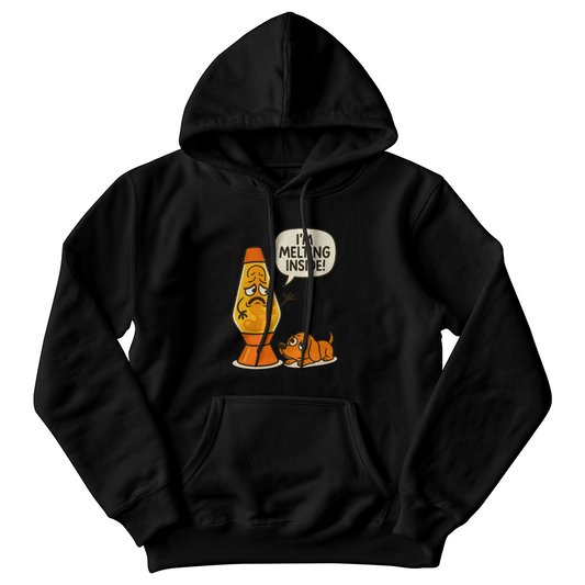 Funny Lava Lamp Hoodie – I'm Melting Inside Meme