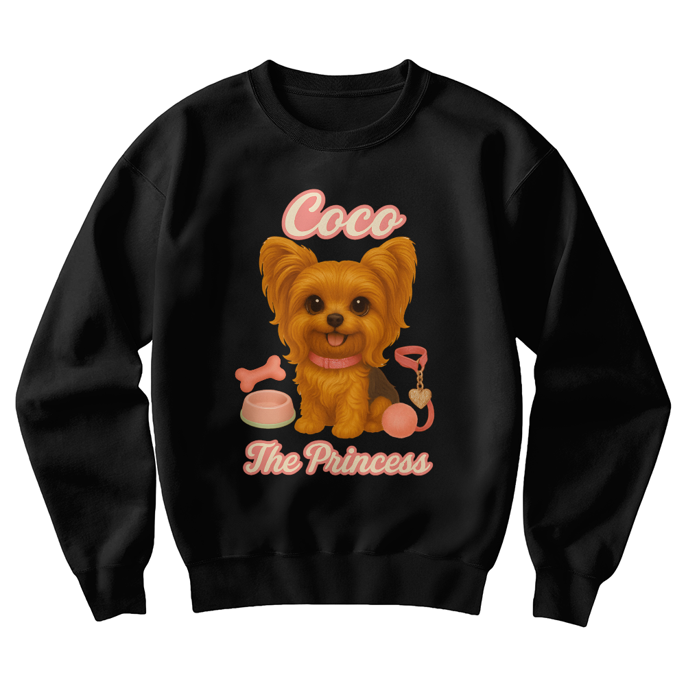 Custom Sweatshirt Your Pet Photo Turned AI Action Figure
