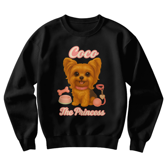 Custom Sweatshirt Your Pet Photo Turned AI Action Figure
