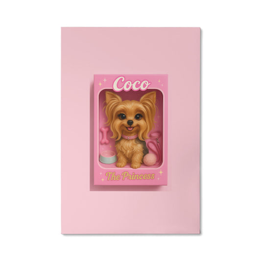 Custom Action Figure Canvas Gallery Wrapped Portrait | Personalized AI Effects