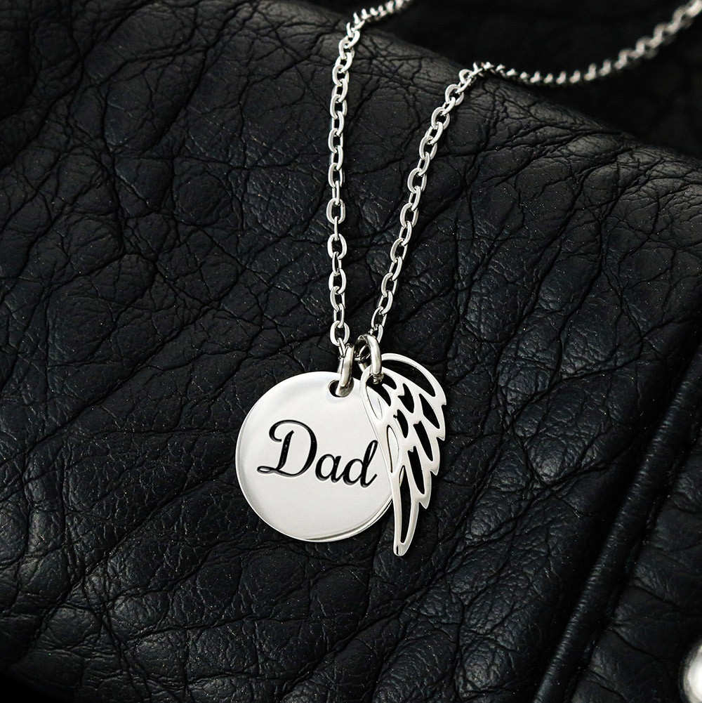 Heaven needed a hero Dad Memorial Jewelry Necklace