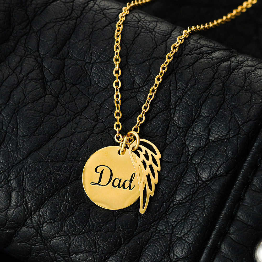 Heaven needed a hero Dad Memorial Jewelry Necklace