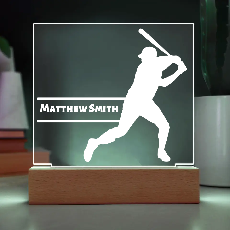 Baseball Acrylic Plaque