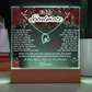 Soulmate Forever Love Necklace Red Roses Keepsake Acrylic Bundle 2.2